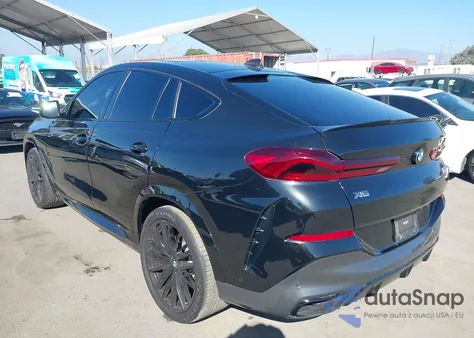 2021 BMW X6 M50I z USA, uszkodzony, nr VIN 5UXCY8C03M9E15204